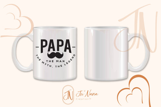 Mug - "PAPA The Man"