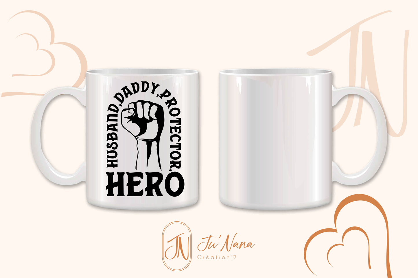 Mug - "Hero H.D.P"