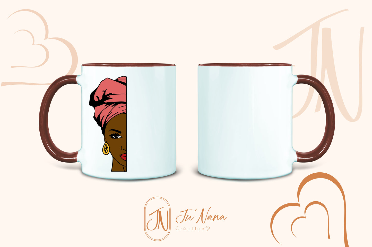 Mug - "Afro Woman with Turban"