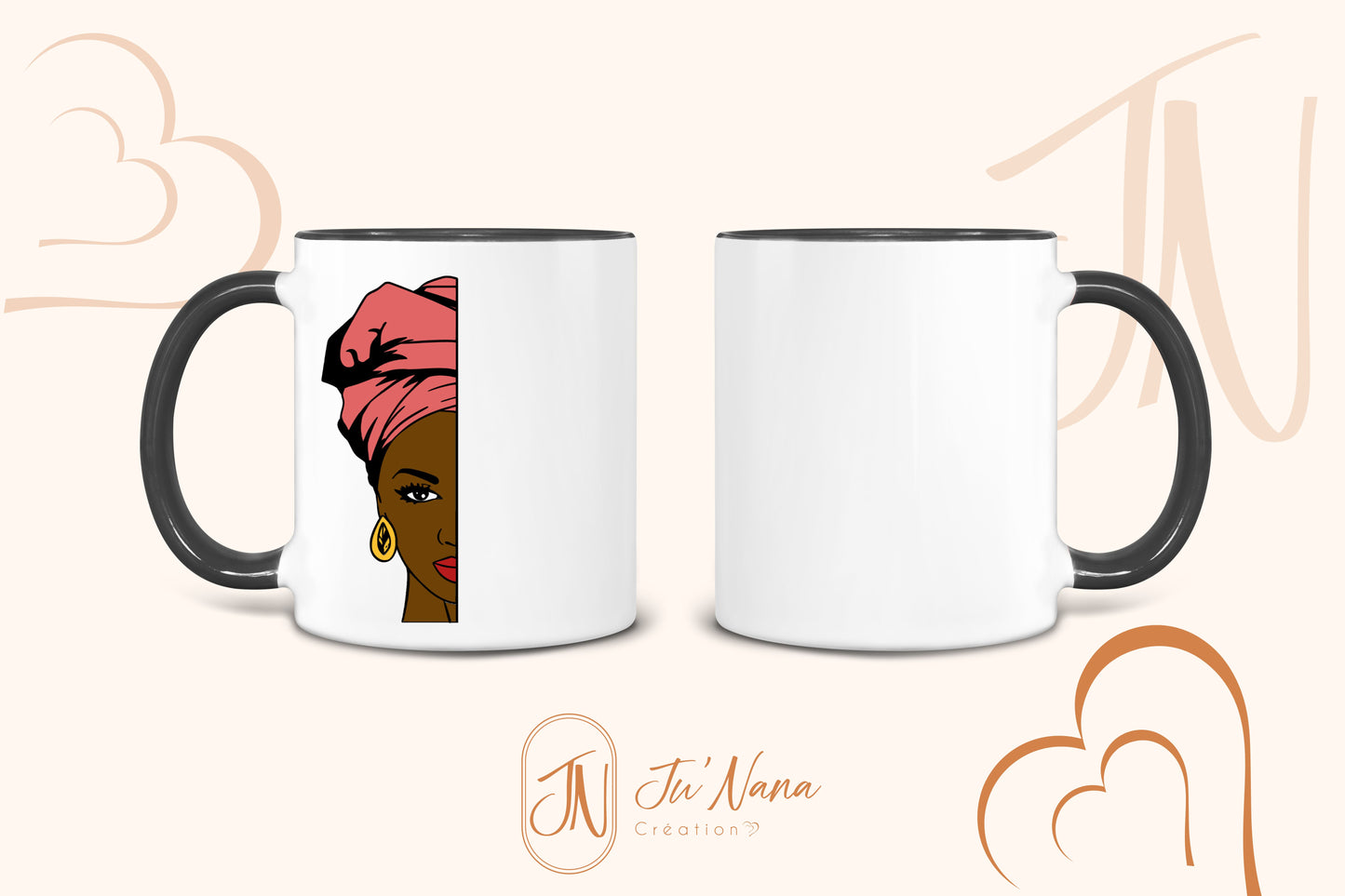 Mug - "Afro Woman with Turban"