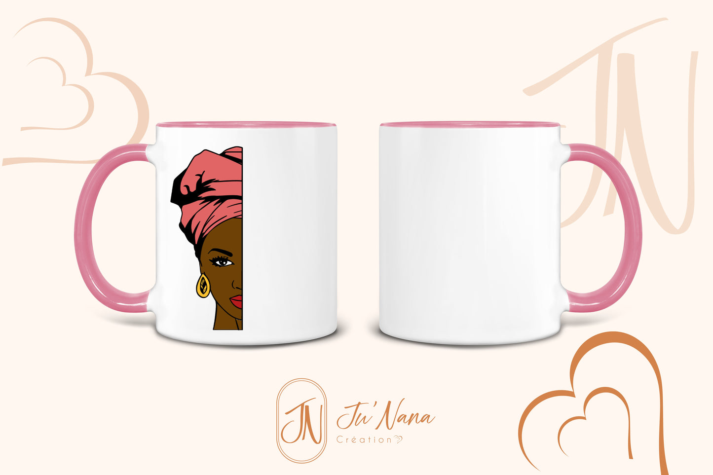 Mug - "Afro Woman with Turban"